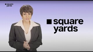 Square Yards TVC  Mandira Bedi  Square Yards TV Commercial  Square Yards TV Ad  SquareYards TVC [upl. by Byran]