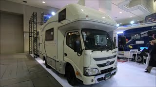 【OCCF 2019】トヨタ カムロード（CAMROAD）クレソンボヤージュX エボライト（Cresson Voyage TypeX EVOLTE）キャブコンバージョンの紹介 [upl. by Elleined]