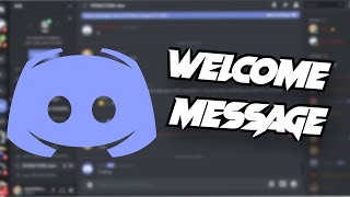 How to Setup a Welcome Message using MEE6 Bot on Discord  MEE6  Discord  Tutorial [upl. by Marcelle]