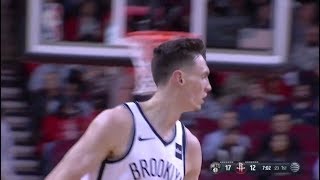 Rodions Kurucs vs Rockets 14 pts 5 reb 2 ast 1 stl 6 fls 170119 [upl. by Amarette]