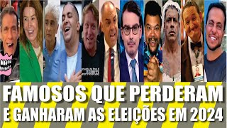 Famosos que NÃO SE ELEGERAM em 2024 [upl. by Ayanaj582]