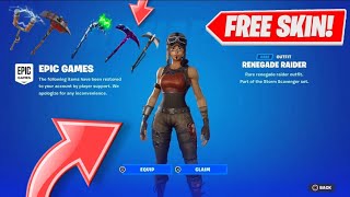 HOW TO GET FREE SKINS ON FORTNITE Not clickbait [upl. by Acker]