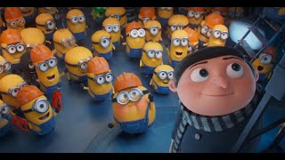 MINIONS 2 A ORIGEM DE GRU  FILME 2022  TRAILER DUBLADO [upl. by Aicilehp]