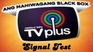 ABSCBN TVplusSignal Test [upl. by Kalli895]