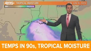 New Orleans Weather A few storms Monday then a mostly dry week [upl. by Aicala]