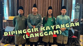 DIPINGGIR KAYANGAN LANGGAM cover by ROJER KAJOL ft ORKES MELAYU ROJER OMR [upl. by Aerdnaeel]