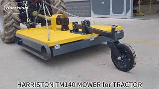 harriston Agriculture implements TM140 MOWER for TRACTOR mower [upl. by Trescott583]