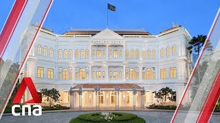 First look inside the new Raffles Hotel Singapore  CNA Lifestyle [upl. by Solita590]