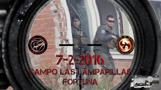 Partida 07022016 Airsoft España Magpul RM4 Masterkey killcam scopecam Gameplay [upl. by Levitus]