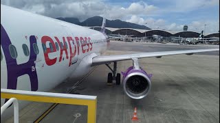 hk Express UO870 Hong Kong International Airport → Narita Airport starting and approaching screen [upl. by Hotchkiss]