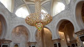 Sheikh Zayed Grand Mosque INSIDE HD1080p [upl. by Dieter]