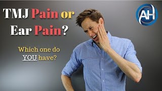 What is Causing Your TMJ Ear Pain  Diagnose and Treat  Ear Problems [upl. by Anitsugua]