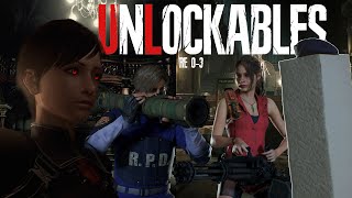 The many Unlockables of Resident Evil RE 0 To 3 [upl. by Yrek824]