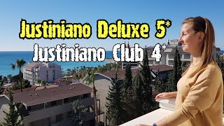 ТУРЦИЯ 2022  Отели JUSTINIANO DELUXE 5 и JUSTINIANO CLUB 4 Обзор от турагента [upl. by Areek762]