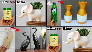 3 Easy Cement Craft Ideas  Home Decoration  DIY Showpiece [upl. by Notfa330]