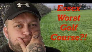 Worst Golf Course In Essex BigFatBaz At CastlePoint Golf Course [upl. by Nashom189]