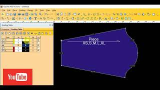 Optitex Grading Last 5 tools information by optitex demo [upl. by Moriarty704]