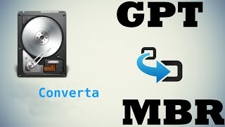 HD em GPT convertao no padrão MBR para instalar o Windows só é necessário para o x8632bits [upl. by Llerroj667]