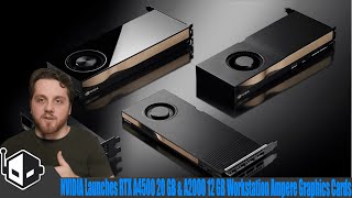 NVIDIA Launches RTX A4500 20 GB amp A2000 12 GB Workstation Ampere Graphics Cards [upl. by Lilli]