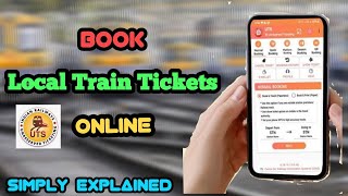 How to book Local Train tickets online  Tamil  UTS local train ticket booking in mobile [upl. by Annohsak649]