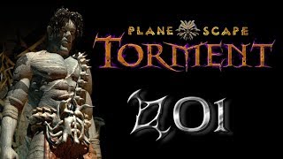 Lets Play Planescape Torment Deutsch 01  Einleitung u Charaktererstellung [upl. by Nnylarak]