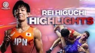 quotRei Higuchi Clinches Gold in Thrilling 57kg Wrestling Final  Spencer Lee’s Bold Performancequot [upl. by Isteb]