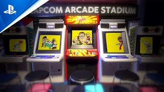 Capcom Arcade Stadium  Launch Trailer  PS4 [upl. by Dale]