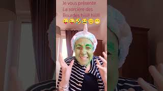 La sorcière youtubeshorts shotrs halloween makeuphumour pourtoi europe funnyvideo [upl. by Esyli]