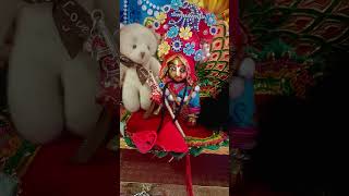 Sakhi kirtan mein aaya Karo Radhe Radhe Naam japa Karo Rade Rade Mera Ladu [upl. by Gery]