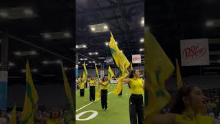 Oregon Marching Band entrance  Big Ten FanFest [upl. by Roderic]