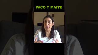 Mensaje claro y conciso Maite chiste buenísimo de Paco y Maite [upl. by Belshin]