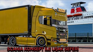 SCANIA KONSEPTİ İLE İTALYA  UŞAK SEFERİ eurotrucksimulator2 ets2 fypシ゚viral scania v8 games [upl. by Boeschen]