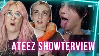 ATINYs Reacting to ATEEZ on Showterview with Jessi  Hallyu Doing [upl. by Rickey34]