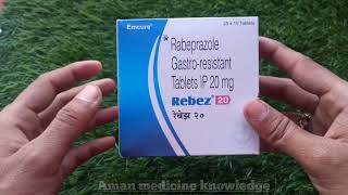 Rabeprazole GastroResistant Tablet IP 20 mg use in hindi review [upl. by Dorej]