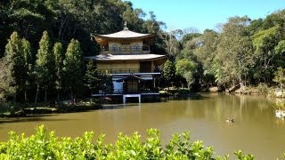 Visita ao Templo Kinkakuji em Itapecerica da Serra SP [upl. by Naujuj]