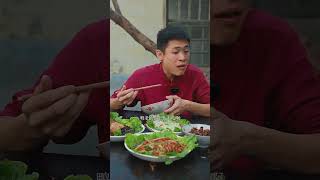 Eating pork with rice丨food blind box丨eating spicy food and funny pranks [upl. by Nrublim630]