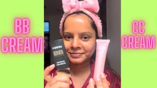 BB cream or CC cream which is best   Mars BB cream and Lakme CC cream ☺️ [upl. by Anav]