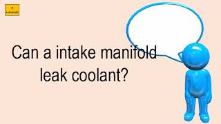 Can A Intake Manifold Leak Coolant [upl. by Neelrac]