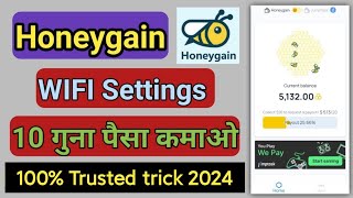 Honeygain wifi settings for fast earning  honeygain slow speed earning problem solve honeygain [upl. by Sanfred]