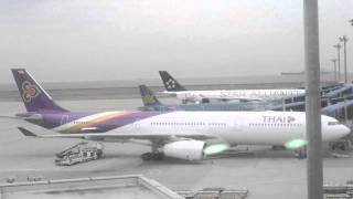 20111214 タイ国際航空 645便  Thai Airways International 645 [upl. by Minoru727]