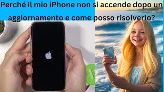 quotProblemi di aggiornamento di iPhone perché non si accendequot [upl. by Nylirret]