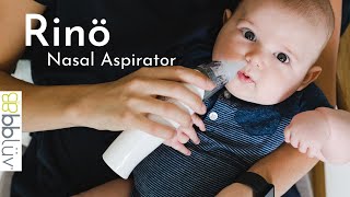 bblüv  RINÖ  Nasal Aspirator  Product Video [upl. by Nomyaw647]