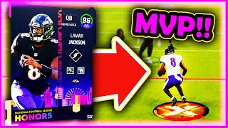 MVP LAMAR JACKSON WAS TURNED INTO A RUNNING BACK  Madden 24 Ultimate Team quotNFL Honorsquot [upl. by Arhoz306]