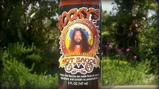 ROCKYS BARBQUE Hot Sauce Review [upl. by Sallad]