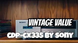 The Shocking Value of This 1990s Sony CD Player 1000 [upl. by Janos427]