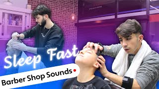 LIVE Barber Shop Help You Sleep With ASMR HEAD MASSAGE [upl. by Alyosha700]