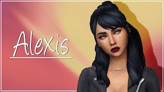 ALEXIS  THE SIMS 4  Create a Sim  CC list and sim download [upl. by Tito]