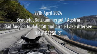 BMW R 1250 RT 2024 Raw Sound 4K  Beautiful Salzkammergut [upl. by Atiek]