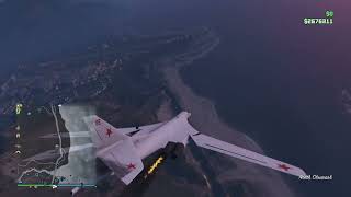 GTA Online RO86 Alkonost Emergency Landing [upl. by Wahlstrom683]