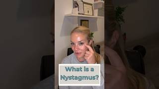 Nystagmus What is a Vestibular Therapist is Looking For vestibular dizzy eyes vertigo shorts [upl. by Maharba]